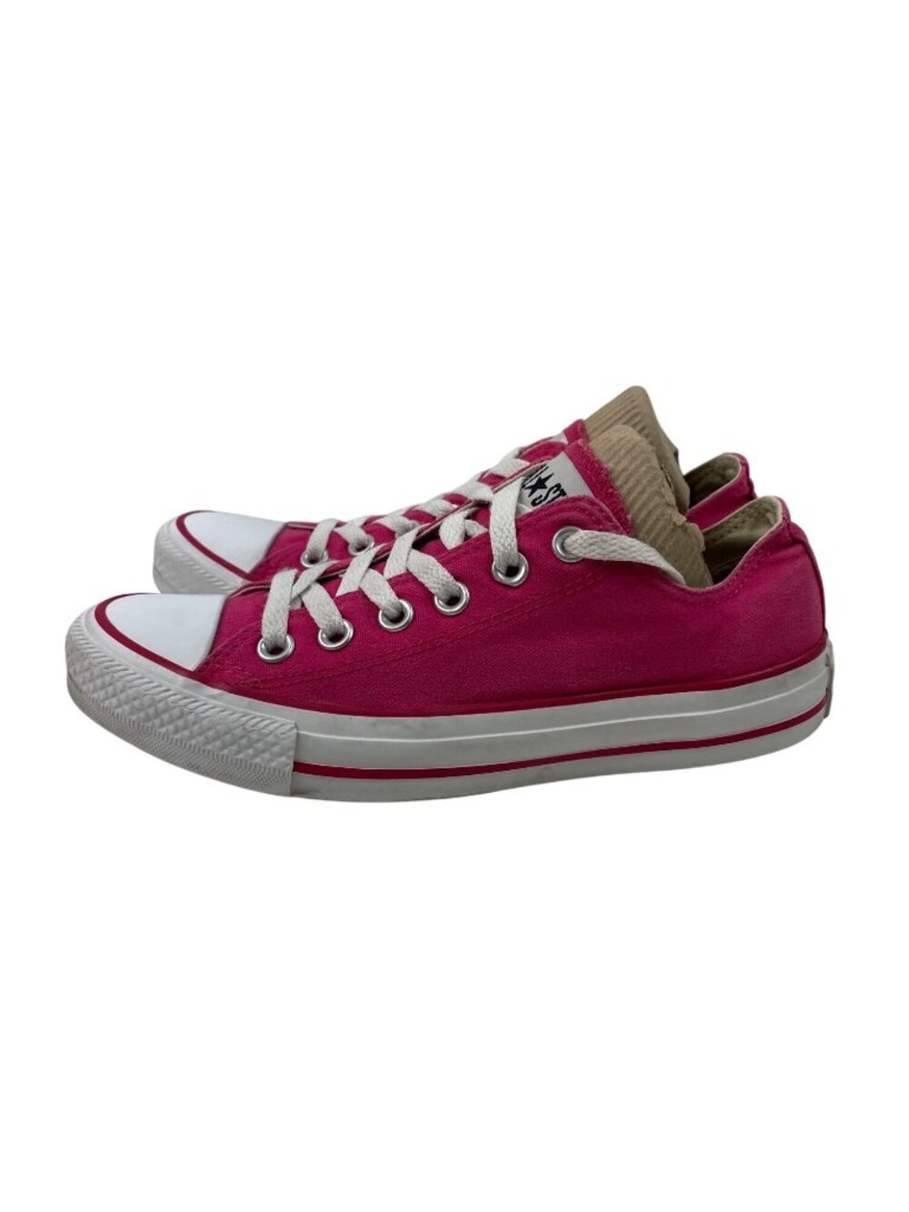 Converse All Star Hot Pink Low Top Kids Size 4.5 Canvas Sneakers